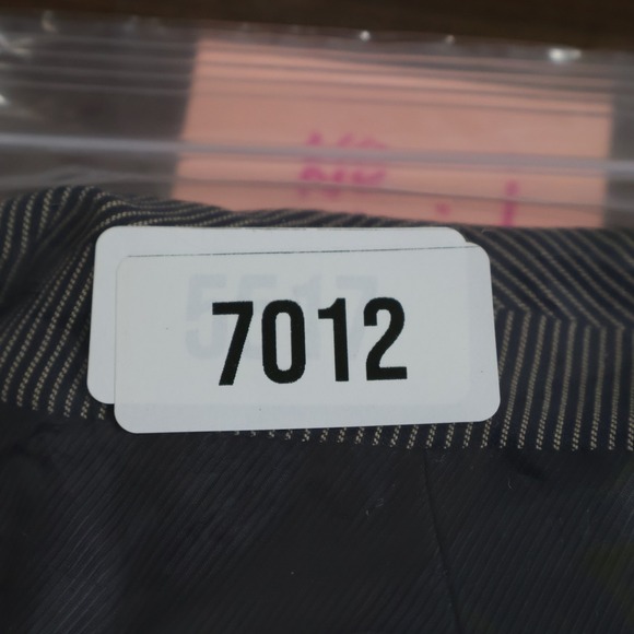 Dirk Bikkembergs Herringbone Blazer Mens 46 Gray Designer Academia Preppy Event - Picture 15 of 16